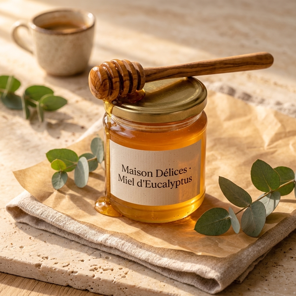 Miel Pur d'Eucalyptus de la Forêt de la Mamora