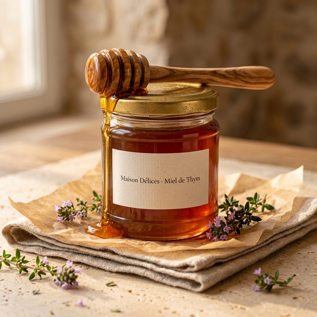 Miel Pur de Thym Sauvage du Haut Atlas (Zaatar)